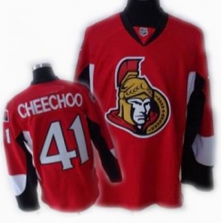 Cheap Ottawa Senators #41 CHEECHOO red Jersey