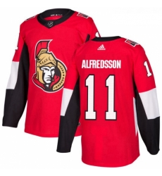 Youth Adidas Ottawa Senators 11 Daniel Alfredsson Authentic Red Home NHL Jersey 