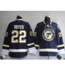 St. Louis Blues 22 BOYES Third Jersey