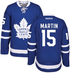 Maple Leafs #15 Matt Martin Blue New Stitched NHL Jersey