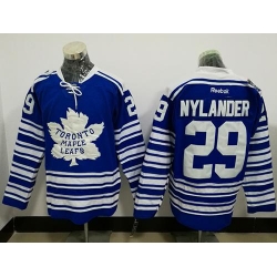 Maple Leafs #29 William Nylander Blue 2014 Winter Classic Stitched NHL Jersey