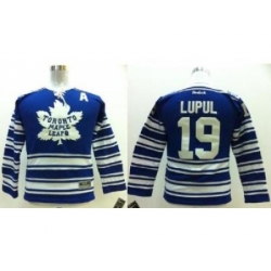 Kids Toronto Maple Leafs 19 Joffrey Lupul 2014 Winter Classic Blue NHL Jersey