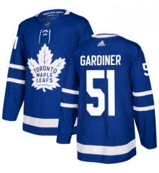 Youth Adidas Toronto Maple Leafs 51 Jake Gardiner Authentic Royal Blue Home NHL Jersey 