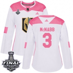 womens brayden mcnabb vegas golden knights jersey white pink adidas 3 nhl 2018 stanley cup final authentic fashion