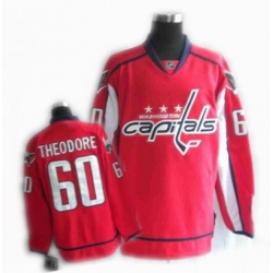 Washington Capitals #60 THEODORE Premier RED Jersey