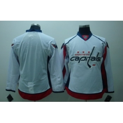 Washington Capitals Blank white Jerseys