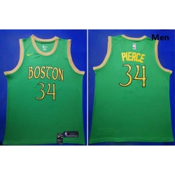 Celtics 34 Paul Pierce Green 2019 20 City Edition Swingman Jersey