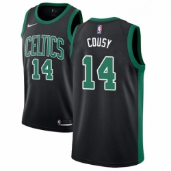 Womens Adidas Boston Celtics 14 Bob Cousy Authentic Black NBA Jersey Statement Edition