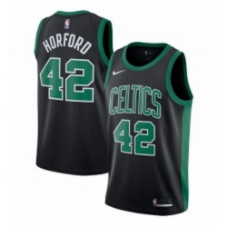 Womens Adidas Boston Celtics 42 Al Horford Authentic Black NBA Jersey Statement Edition