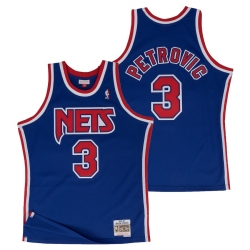 New Jersey Nets Drazen Petrovic Hardwood Classics Jersey