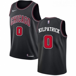 Womens Nike Chicago Bulls 0 Sean Kilpatrick Swingman Black NBA Jersey Statement Edition 