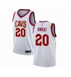 Womens Cleveland Cavaliers 20 Brandon Knight Swingman White Basketball Jersey Association Edition 