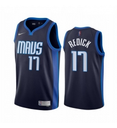 Men Dallas Mavericks 17 JJ Redick Navy NBA Swingman 2020 21 Earned Edition Jersey