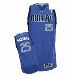 Revolution 30 Mavericks 25 Chandler Parsons Sky Blue Stitched NBA Jersey 