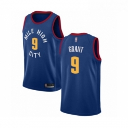 Womens Denver Nuggets 9 Jerami Grant Authentic Blue Alternate Basketball Jersey Statement Edition 