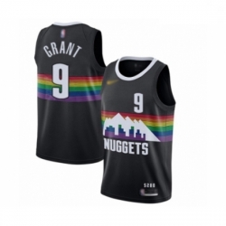 Youth Denver Nuggets #9 Jerami Grant Swingman Black Basketball Jersey - 2019-20 City Edition