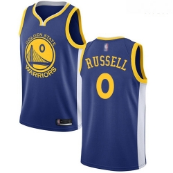 Warriors #0 D 27Angelo Russell Blue Basketball Swingman Icon Edition Jersey