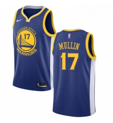 Youth Nike Golden State Warriors 17 Chris Mullin Swingman Royal Blue Road NBA Jersey Icon Edition