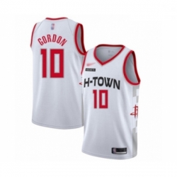 Rockets 10 Eric Gordon White Basketball Swingman City Edition 2019 20 Jersey