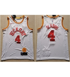 Pacers 4 Victor Oladipo White Nike Swingman Jersey