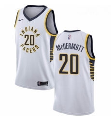 Youth Nike Indiana Pacers 20 Doug McDermott Swingman White NBA Jersey Association Edition 