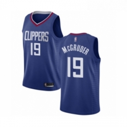 Womens Los Angeles Clippers 19 Rodney McGruder Authentic Blue Basketball Jersey Icon Edition 