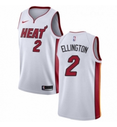 Womens Nike Miami Heat 2 Wayne Ellington Swingman NBA Jersey Association Edition