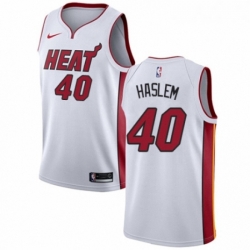 Youth Nike Miami Heat 40 Udonis Haslem Swingman NBA Jersey Association Edition