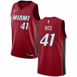 Youth Nike Miami Heat 41 Glen Rice Authentic Red NBA Jersey Statement Edition