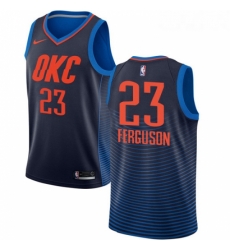 Youth Nike Oklahoma City Thunder 23 Terrance Ferguson Swingman Navy Blue NBA Jersey Statement Edition 