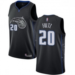 Magic  20 Markelle Fultz Black Basketball Swingman City Edition 2018 19 Jersey