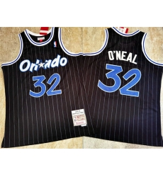 Magic 32 Shaquille O 27Neal Black 1994 95 Hardwood Classics Jersey