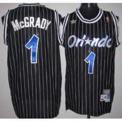 Men Adidas Magic 1 Tim Hardway Black Throwback NBA Stitched Jersey