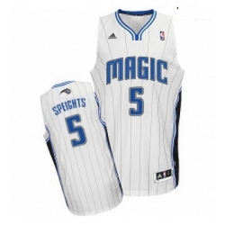 Mens Adidas Orlando Magic 5 Marreese Speights Swingman White Home NBA Jersey 