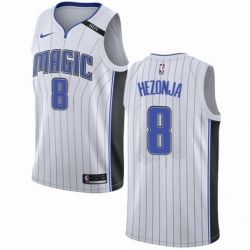 Mens Nike Orlando Magic 8 Mario Hezonja Authentic NBA Jersey Association Edition