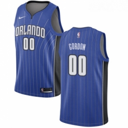 Womens Nike Orlando Magic 0 Aaron Gordon Swingman Royal Blue Road NBA Jersey Icon Edition