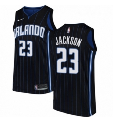 Womens Nike Orlando Magic 23 Justin Jackson Swingman Black NBA Jersey Statement Edition 