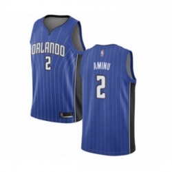 Womens Orlando Magic 2 Al Farouq Aminu Swingman Royal Blue Basketball Jersey Icon Edition 