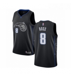 Womens Orlando Magic 8 Terrence Ross Swingman Black Basketball Jersey City Edition