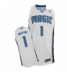 Youth Adidas Orlando Magic 1 Tracy Mcgrady Authentic White Home NBA Jersey