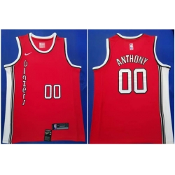 Blazers 0 Damian Lillard Red 2019 20 Nike Swingman Jersey