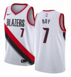 Womens Nike Portland Trail Blazers 7 Brandon Roy Swingman White Home NBA Jersey Association Edition