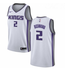 Womens Nike Sacramento Kings 2 Mitch Richmond Swingman White NBA Jersey Association Edition