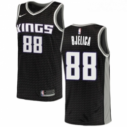 Womens Nike Sacramento Kings 88 Nemanja Bjelica Swingman Black NBA Jersey Statement Edition 