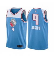 Womens Sacramento Kings 9 Cory Joseph Swingman Blue Basketball Jersey City Edition 