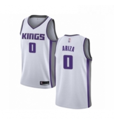 Youth Sacramento Kings 0 Trevor Ariza Swingman White Basketball Jersey Association Edition 