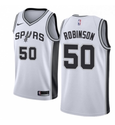 Youth Nike San Antonio Spurs 50 David Robinson Swingman White Home NBA Jersey Association Edition