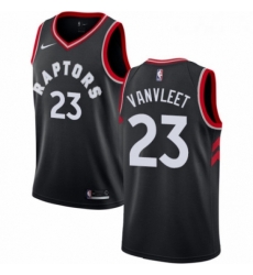 Womens Nike Toronto Raptors 23 Fred VanVleet Swingman Black NBA Jersey Statement Edition 