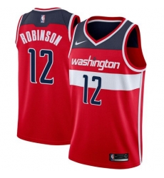 Men Nike Washington Wizards 12 Jerome Robinson Red NBA Swingman Icon Edition Jersey