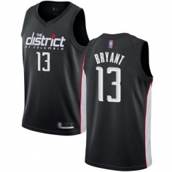 Wizards  13 Thomas Bryant Black Basketball Swingman City Edition 2018 19 Jersey